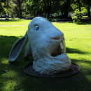 Rabbit in Trouble, designed by Emma Hansen, Ballangen Primary School, 2016. Photo: Liv Osmundsen, the Royal Court